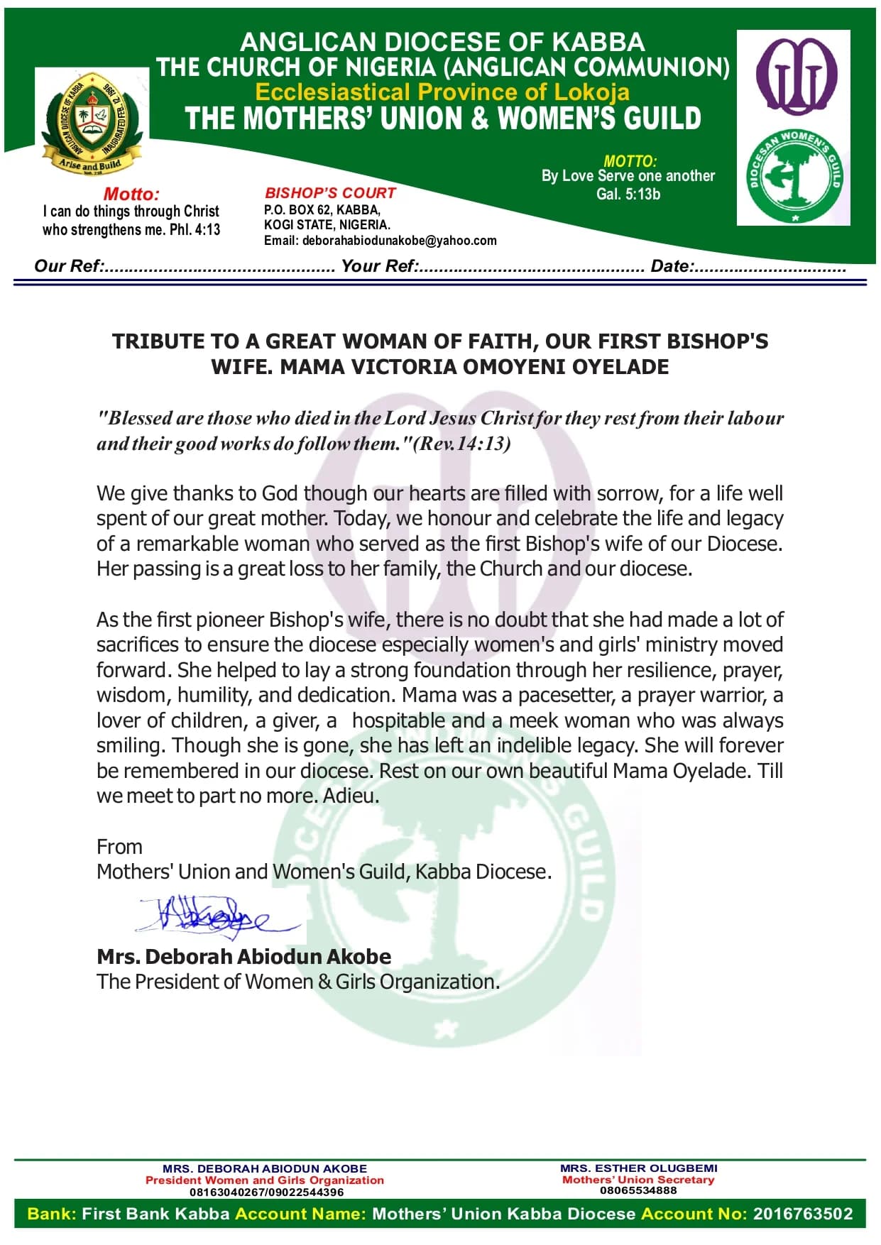 Kabba Anglican Diocese