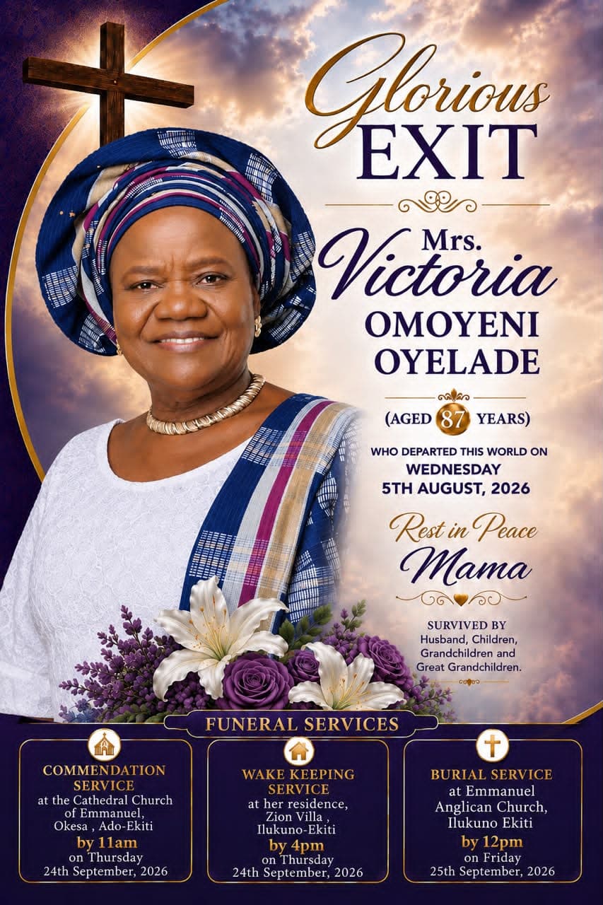 Victoria Omoyeni Oyelade